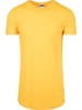 Urban Classics Long Tees in chrome yellow