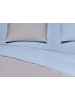 Mistral Home Mistral Perkal Wendebettwäsche in Grau/Hellblau