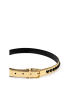 Dolce & Gabbana Gold Leder Regular Gürtel