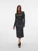 Vero Moda Plissiertes Kleid in Black