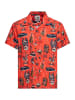 King Kerosin King Kerosin Hawaiihemd Rock 'n' Roll in rot