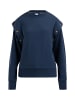 DreiMaster Damen Sweatpullover in Dunkelmarine