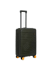 BRIC`s BY Ulisse - 4-Rollen-Trolley 65 cm erw. (black) in olive