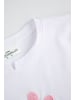 Coccodrillo T-Shirt mit kurzen Ärmeln in weiß