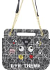 myMo Women Shoulder Bag in Black Denim