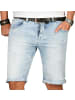 Alessandro Salvarini A. Salvarini Herren Sweat Shorts kurze Hosen in Ocean