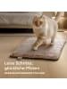 Knupis Selbstheizende Haustierdecke Grau 60x45cm, rutschfest & waschbar