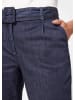 MADELEINE Bundfalten-Hose mit konischem Bein in darkblue