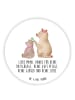Mr. & Mrs. Panda magnet Bär Kind mit Spruch in Weiß