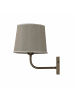 Licht-Erlebnisse Wandlampe (B)20 x (H)32.5 cm in Bronze Antik matt BraunBronze Antik matt Braun