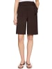 Zero  Shorts mit weitem Bein in Chocolate Plum