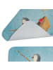 Mr. & Mrs. Panda Badteppich Pinguin Angelboot ohne Spruch in Eisblau