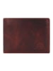 Greenburry Rugged Geldbörse RFID Schutz Leder 11.5 cm in brown
