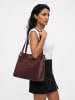 Forty degrees Shopper echt Leder in bordeaux