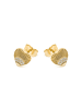 Luxenter Ohrringe Kripo mit 18 Karat Gelbgold-Finish – KRIPO