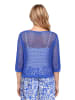 Betty Barclay Lochstrick-Pullover mit 3/4 Arm in Adria Blue