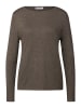 Street One Pullover in nomad brown mel.