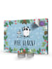 Mr. & Mrs. Panda Adventskalender Panda Glück mit Spruch in Eisblau