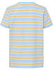 Hummel T-Shirt S/S Hmljump Stripe T-Shirt S/S in CERULEAN