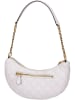 Guess Abendtasche Giully Top Zip Shoulder Bag in Ivory Shiny