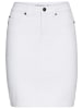 ARIZONA Jeansrock in white
