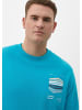 s.Oliver Sweatshirt in 63D1_türkisblau
