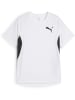 Puma T-Shirt "Y CROSS THE LINE TEE 3.0" in Weiß