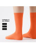 von Jungfeld Classic Socken Signature Innenbund in Orange