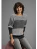 Laura Scott Streifenpullover in grau gestreift