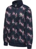 Hummel Reißverschluss Jacke Hmlriley Lebensstil Mädchen in BLACK IRIS