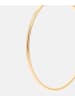 Diamant L'éternel Creolen aus 375 Gelbgold