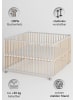 Sämann Sämann Laufgitter mit 3 Stück Schlupfsprossen - weiß/natur ohne Matratze