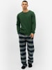 Phil & Co. Berlin  Pyjamahose Flanell in navy-green