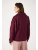 NO MATTER WHAT Sweatshirt im Bordeauxrot