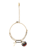 IZIA Women Bracelet in Gold Multicolor