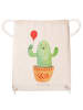 Mr. & Mrs. Panda Turnbeutel Kaktus Luftballon ohne Spruch in Creme