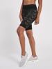 Hummel Hummel Shorts Hmlmt Yoga Damen Atmungsaktiv Feuchtigkeitsabsorbierenden Nahtlosen in BLACK/ASPHALT MELANGE