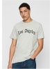 Mister Tee T-Shirt "Los Angeles Wording Tee" in Grau