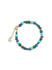 Luxenter Armband mit natürlichem Lapislazuli, 18-karätig vergoldet – Arru