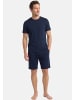 Hanro Schlafanzug Night & Day in Deep navy