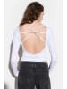 NO MATTER WHAT Crop Top in Creme