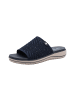 Jana Coshy-Sandalen mit Keilabsatz zum Hineinschlüpfen Blau