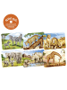 Goki Minipuzzle Afrikanische Tiere - ab 3 Jahren