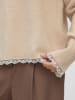 Vero Moda Strickpullover in Pumice Stone