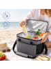 relaxdays Kühltasche in Grau - 30 l