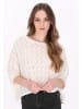DreiMaster Women Poncho in white