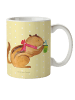 Mr. & Mrs. Panda Kindertasse Eichhörnchen Smoothie ohne Spruch in Gelb Pastell
