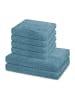 Ross 4 X Handtuch 2 X Duschtuch im Set Premium in Petrol