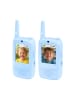 Wisam® Walkie-Talkies für Kinder mit Videoaufzeichnungskamera, blau