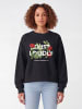 wat? Apparel Sweatshirt Exist Loudly in Schwarz